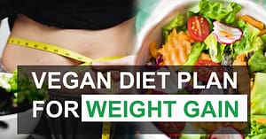 Vegan diet plan for weight gain