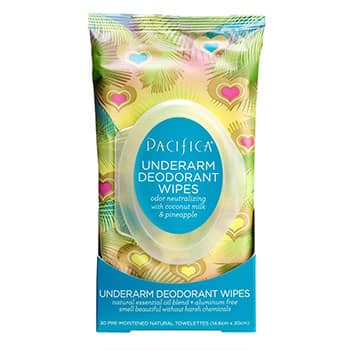 Pacifica Beauty Deodorant Wipes