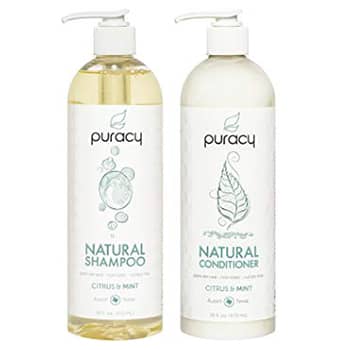 Puracy Natural Shampoo and Conditioner Set