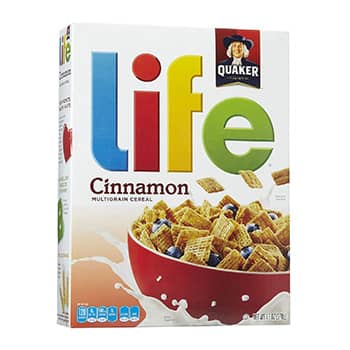 Quaker Cinnamon Life Cereal