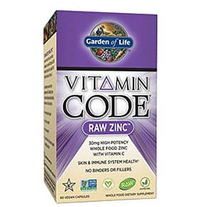 Garden of Life Zinc Vitamin