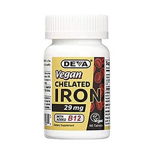 Deva Vegan Chelated Iron