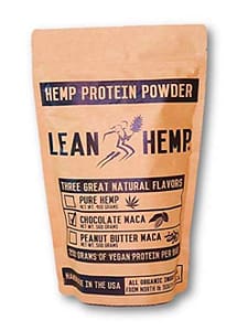 leanhemp chocolate hemp protein Powder