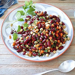 D Chickpeas and Beans