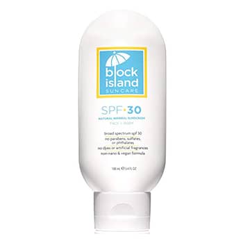 Block Island Organics Natural Mineral Sunscreen Product