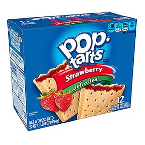 Box of Unfrosted Pop Tarts