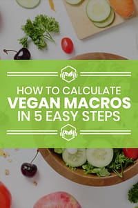 how to calculate vegan macros in 5 easy step pin