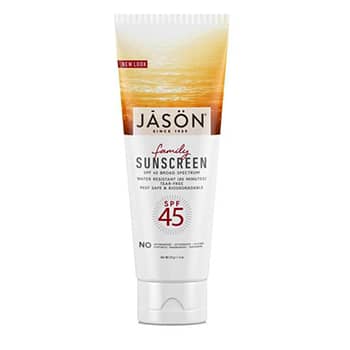 Jason Natural Products SPF 45 Family Sunblock Product