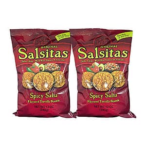 Original Salsitas Spicy Salsa Flavored Tortilla Rounds