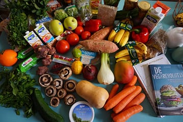 vegan groceries fruits