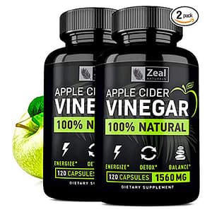 Zeal All Natural Apple Cider Vinegar Pills