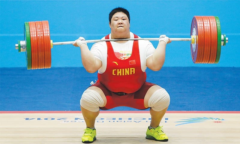china weightlifter
