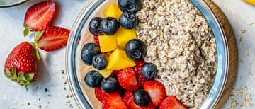 oatmeal with fruits