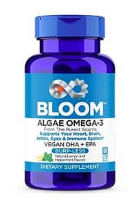 Bloom Algae-Based Vegan Omega 3 DHA & EPA