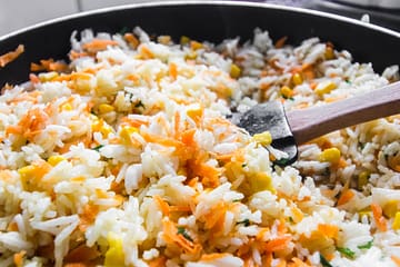 basmati rice with carrots