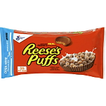 Reese's Puffs, Chocolatey Peanut Butter Cereal, 35 OZ Resealable Bag vegan liftz