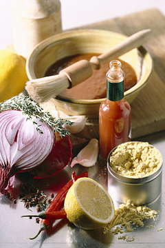 Common ingredients in BBQ sauces