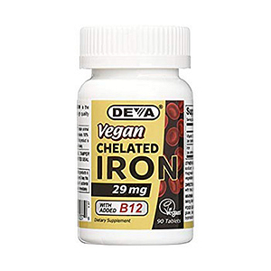 Deva Vegan Chelated Iron 150