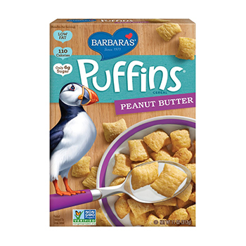 Barbaras Bakery Puffins Cereal Product