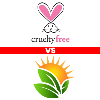 Cruelty-Free Vs. Vegan Sunscreen Logos