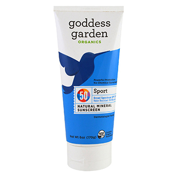 Goddess Garden Sport SPF 50 Mineral Sunscreen Lotion Product