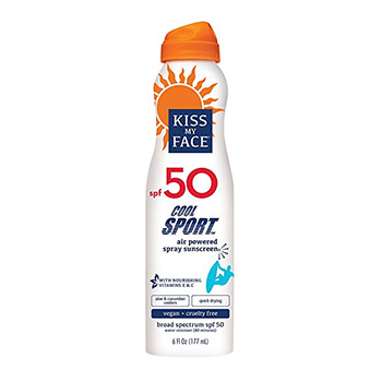 Kiss My Face Cool Sport Spray Sunscreen Product