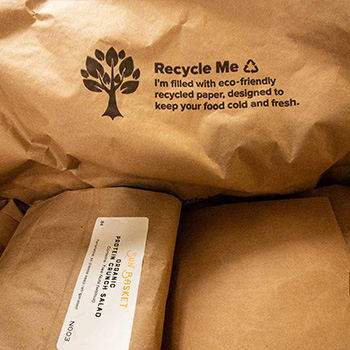 Used Eco-Friendly Recycled Paper Packaging