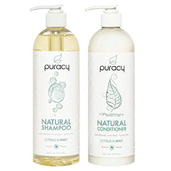 Puracy Natural Shampoo and Conditioner Set Product