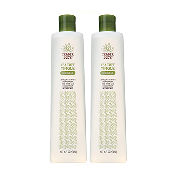 Trader JoesTea Tree Tingle Shampoo & Conditioner Product