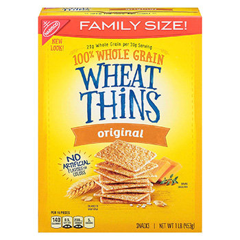 Wheat Thins Original Crackers Product