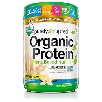 purely inspired organic pea protein