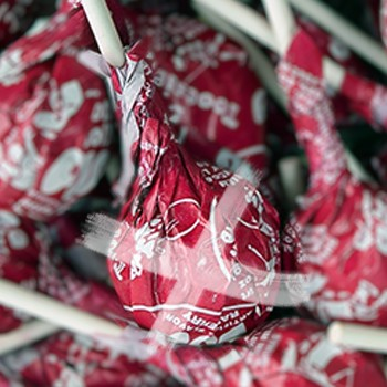 Crossed out Tootsie pops