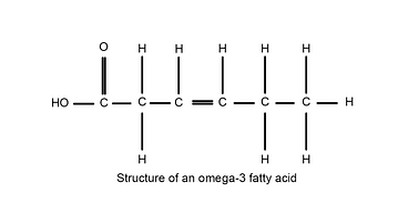 structure of omega 3 fatty acid