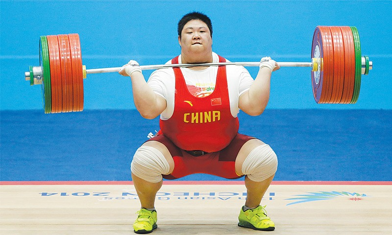 zhou lulu female weightlifter
