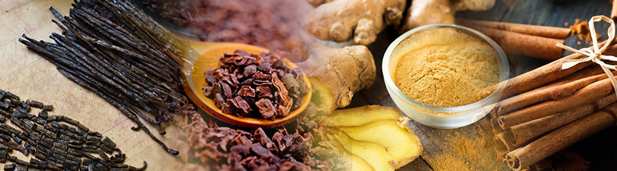 Cinnamon Stick, Ginger, Cacao Nibs etc image